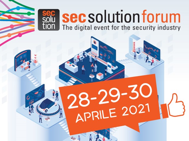 secsolutionforum 2021: on line il programma dell’evento digitale della sicurezza